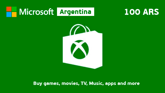 Xbox Gift Card 100 ARS