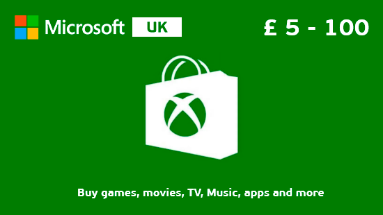 Xbox Gift Cards UK