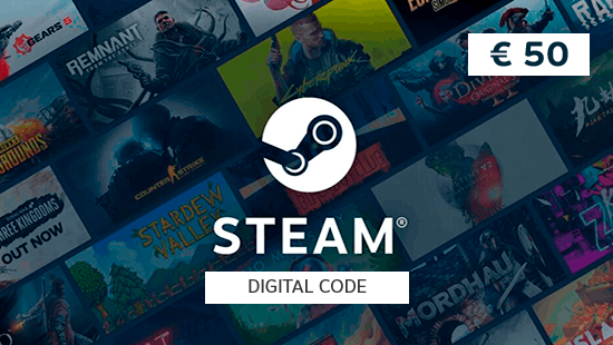 Steam Gift Card €50 EU