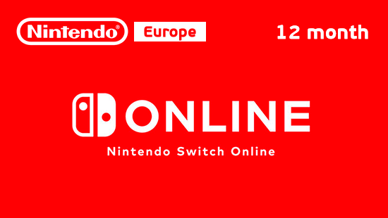 Nintendo Switch 12 month EU
