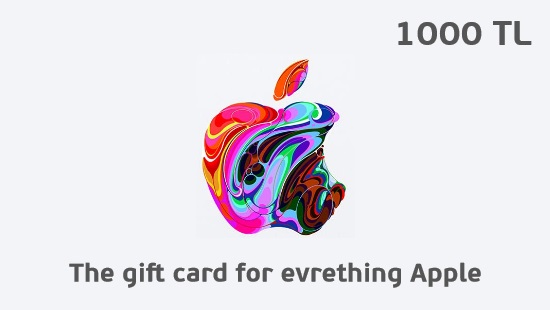 iTunes Gift Card 1000 TL