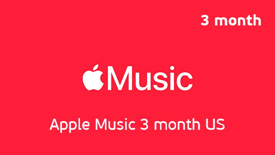 Apple Music 3 месяца 