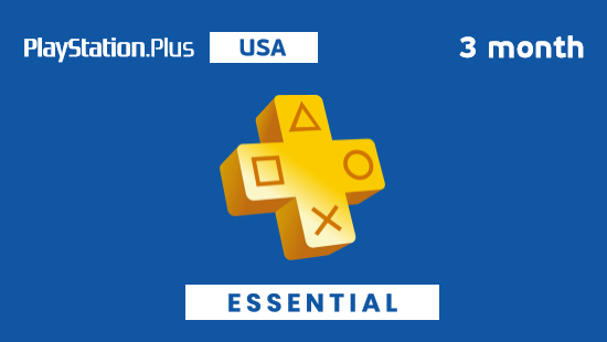 PlayStation Plus Essential 3 month United States