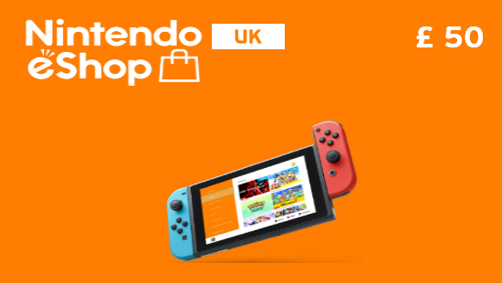 Nintendo eShop UK £50