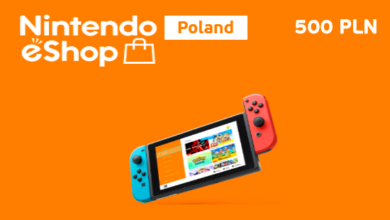 Nintendo eShop 500 PLN