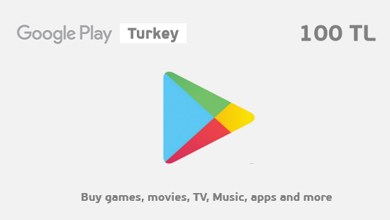 Google Play 100 TL