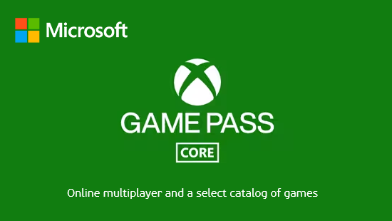Xbox Live Gold (Xbox Game Pass Core)