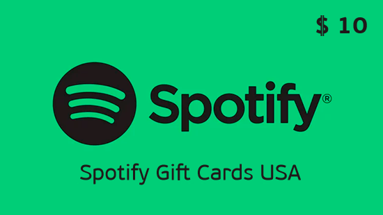 Spotify $10 US