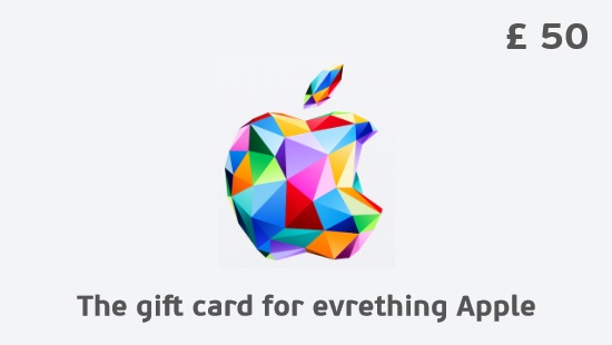 iTunes Gift Card £50 UK