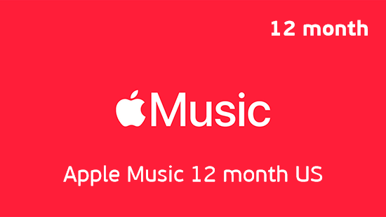 Apple Music 12 месяцев
