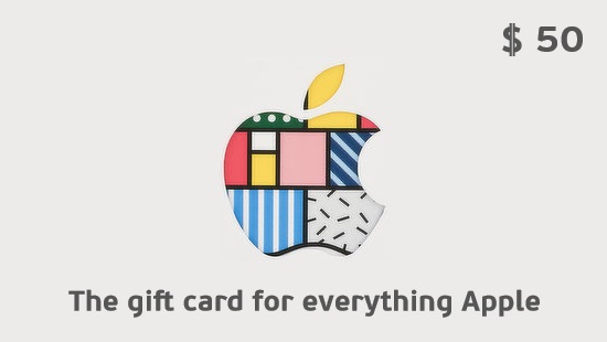 iTunes Gift Card $50 US