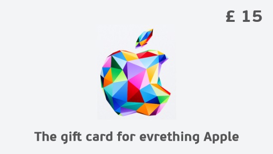 iTunes Gift Card £15 UK