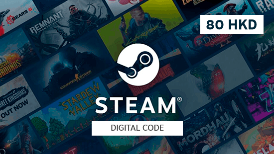 Steam Gift Card 80 HKD