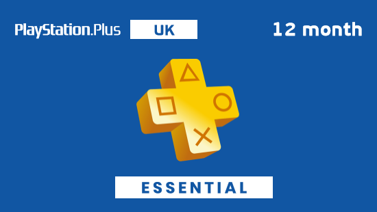 PlayStation Plus Essential 12 месяцев UK