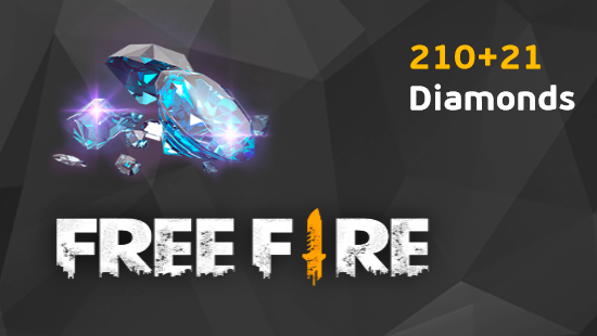 Free Fire 210+21 Diamonds 